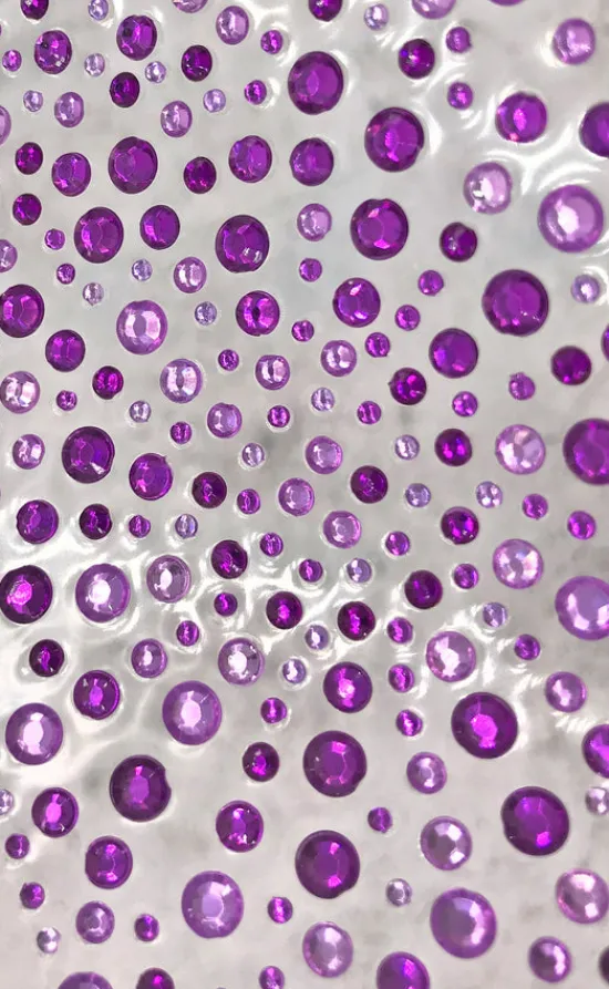Craft Buddy 325 x 2,3,4,5mm Self Adhesive Gems Hot