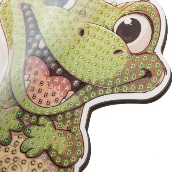 Craft Buddy Alligator Crystal Art Wildlife Buddies Fashion
