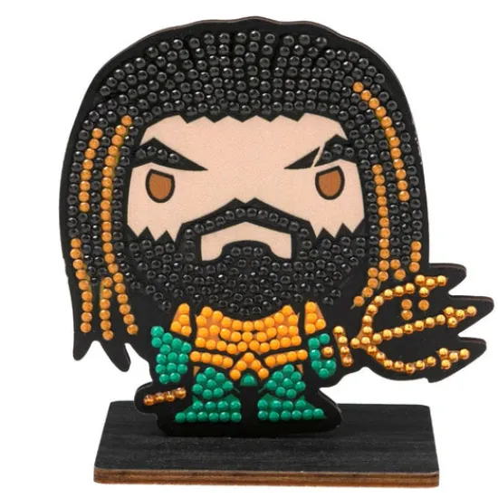 Craft Buddy "Aquaman" Crystal Art Buddies DC Series 3 Outlet