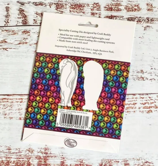 Craft Buddy "Arctic Penguin" Gem It! Die Set Fashion