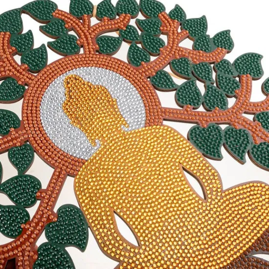 Craft Buddy "Buddha Dreams" Crystal Art Hanging Decoration 30x30cm Best