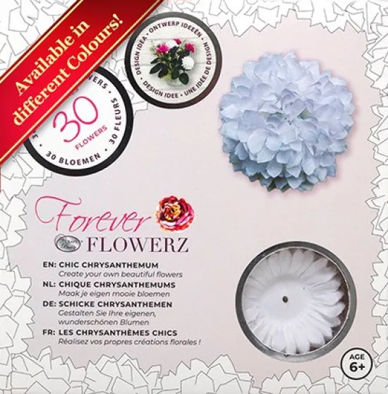 Craft Buddy "Chic Chrysanthemums" Forever Flowerz Flower Making Kit Online