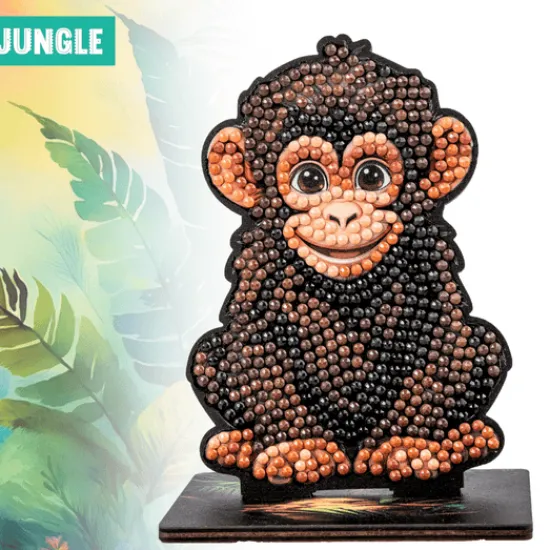 Craft Buddy Chimp Crystal Art Wildlife Buddies Sale