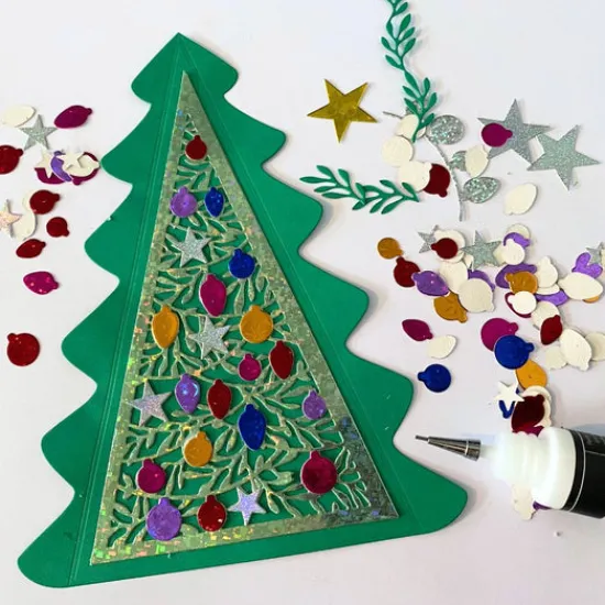 Craft Buddy “Christmas Tree Gift Box Lantern” Die Set Outlet