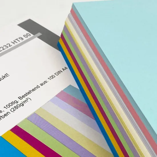 Craft Buddy Double Sided Construction Card Kit 280gsm - LIGHT Discount
