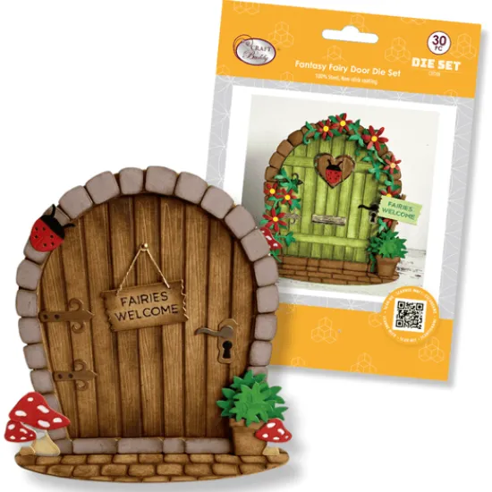 Craft Buddy “Fantasy Fairy Door” Die Set 30 x Piece Sale