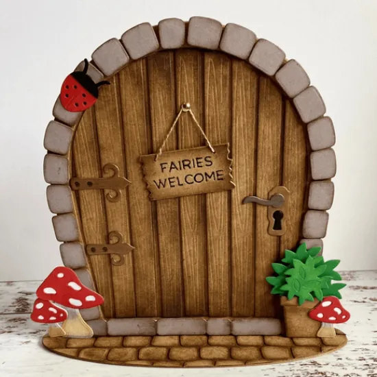 Craft Buddy “Fantasy Fairy Door” Die Set 30 x Piece Sale