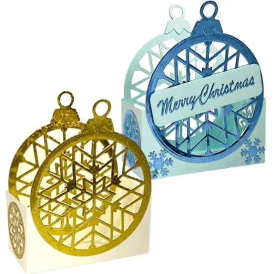 Craft Buddy "Ornamental Bauble Tea Light" Die Set Sale