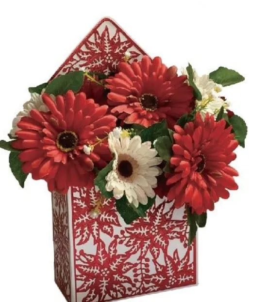 Craft Buddy Poinsettia Envelope Die Set Online