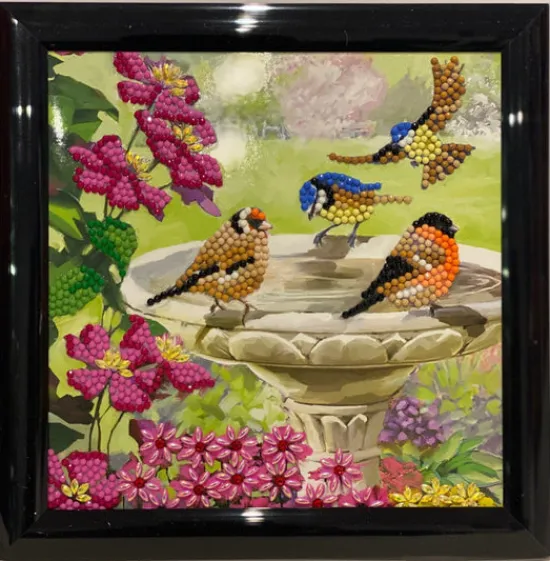 Craft Buddy Crystal Art Card Frame - Black Online