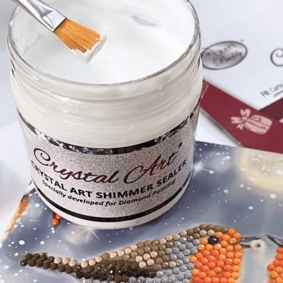 Craft Buddy Crystal Art Sealer - 150ml Fashion