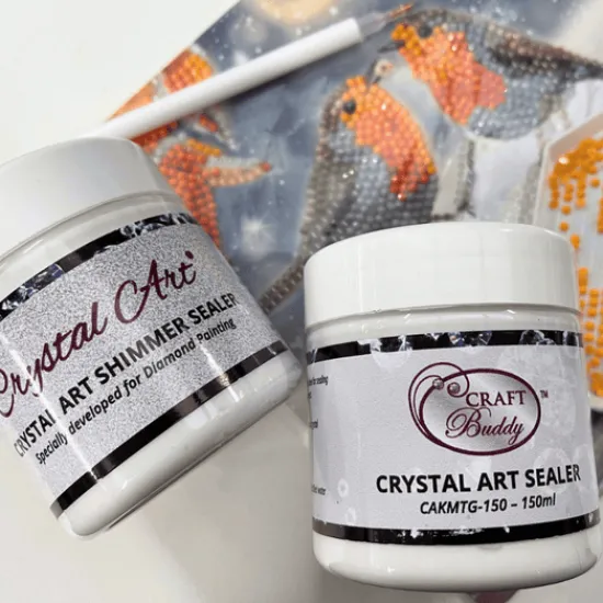 Craft Buddy Crystal Art Shimmer Sealer Outlet