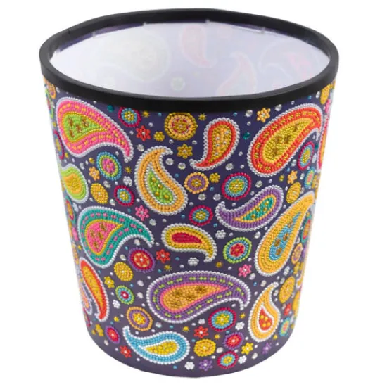 Craft Buddy Crystal Art Waste Paper Basket Kit Clearance