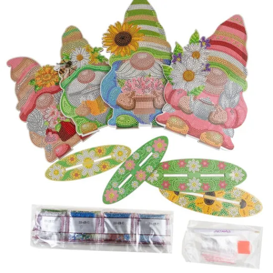 Craft Buddy Crystal Art XL Buddies - Gnome Family Hot