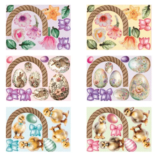 Craft Buddy Easter Baskets Card Papercrafting Kit x 24 Cards Fashion