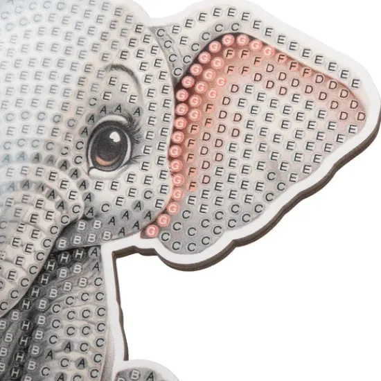 Craft Buddy Elephant Crystal Art Wildlife Buddies Sale