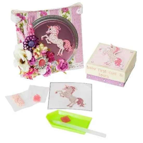 Craft Buddy "Fairytale Unicorn" Crystal Art Motifs Clearance