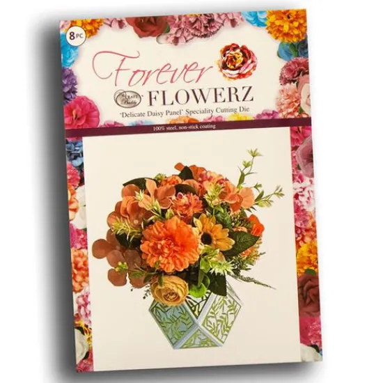 Craft Buddy Forever Flowerz Delicate Daisy Panel Die Set Clearance