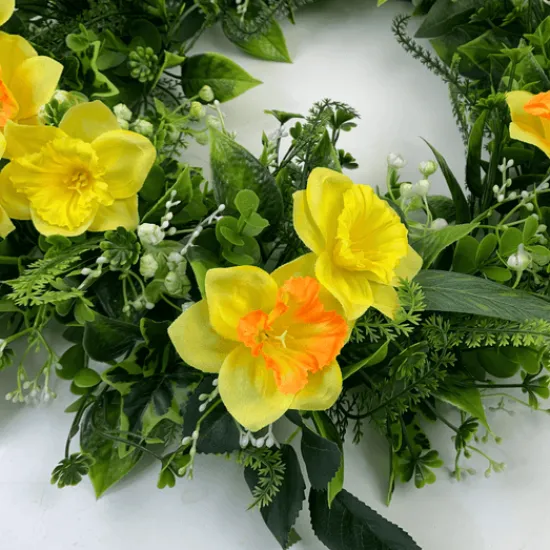 Craft Buddy Forever Flowerz Narcissus Wreath Kit Best