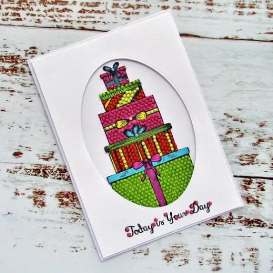 Craft Buddy Gifts for You A6 Crystal Art Stamp Set Discount