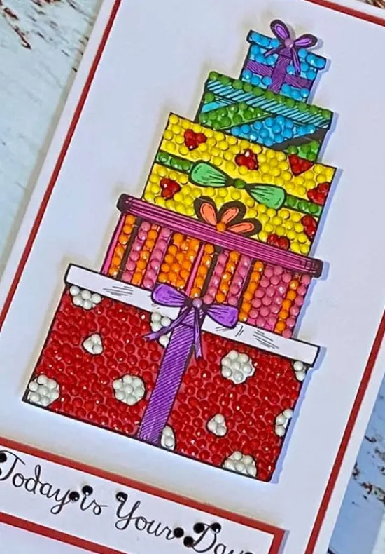Craft Buddy Gifts for You A6 Crystal Art Stamp Set Discount
