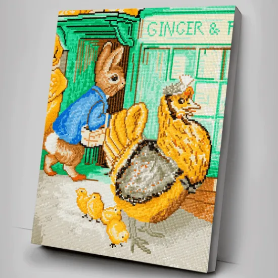 Craft Buddy "Ginger and Pickles Store" Crystal Art Canvas Kit 40x50cm Discount