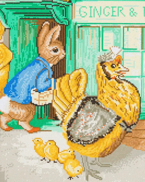 Craft Buddy "Ginger and Pickles Store" Crystal Art Canvas Kit 40x50cm Discount