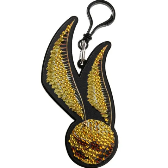 Craft Buddy "Golden Snitch" Crystal Art Bag Charm Kit Harry Potter Sale