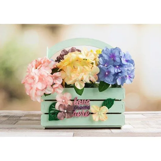Craft Buddy "Happy Hydrangeas" Forever Flowerz Bumper Kit New