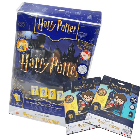 Craft Buddy Harry Potter Crystal Art Sticker Album - Starter Pack New