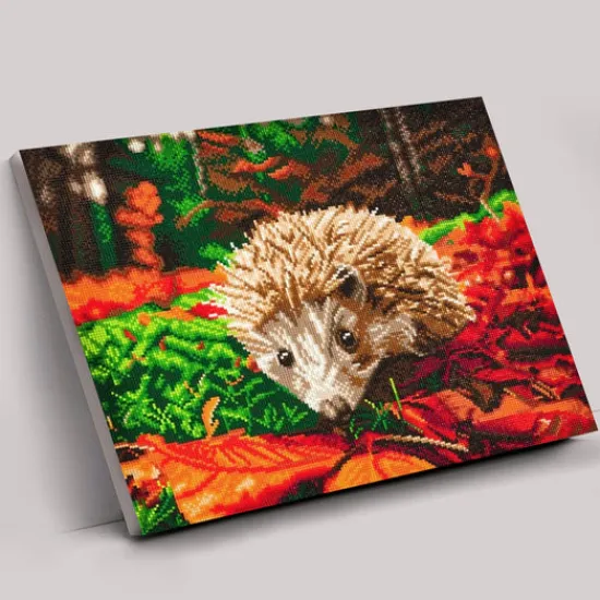 Craft Buddy "Hedgehog" Crystal Art Canvas 40x50 cm Fashion