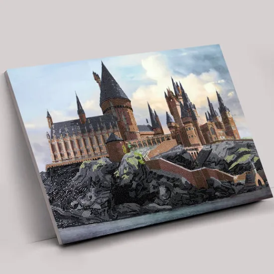 Craft Buddy "Hogwarts Castle" Harry Potter Crystal Art Canvas Kit 40x50cm Fashion