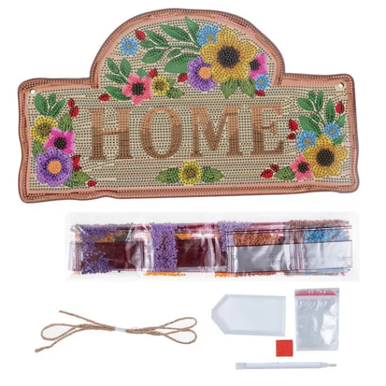 Craft Buddy "Home" Crystal Art Sign Online