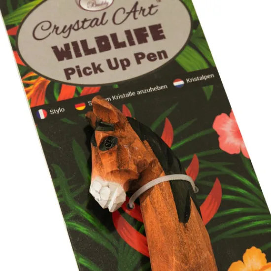 Craft Buddy Horse Wildlife Crystal Pick-Up Pen, 18cm Hot