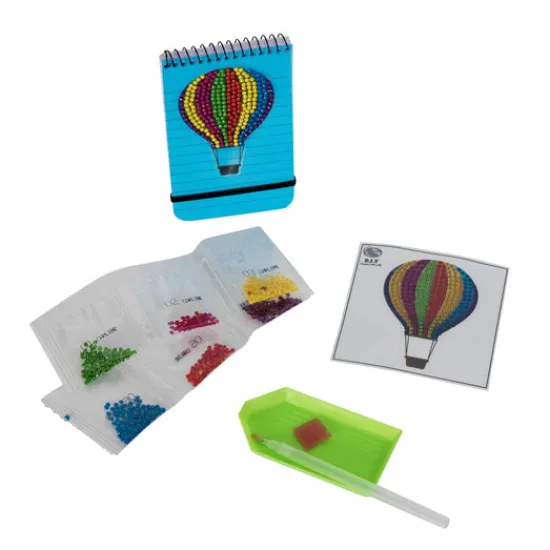 Craft Buddy "Hot Air Balloon" Crystal Art Motifs (With Tools) New