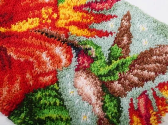 Craft Buddy "Hummingbird" Latch Hook Rug Kit 48*64cm Sale
