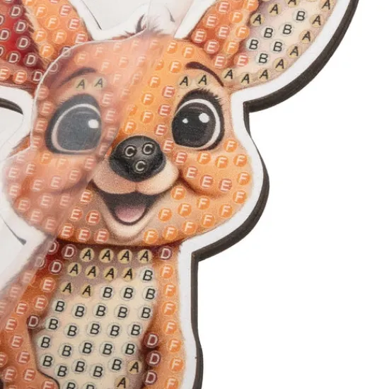 Craft Buddy Kangaroo Crystal Art Wildlife Buddies Fashion