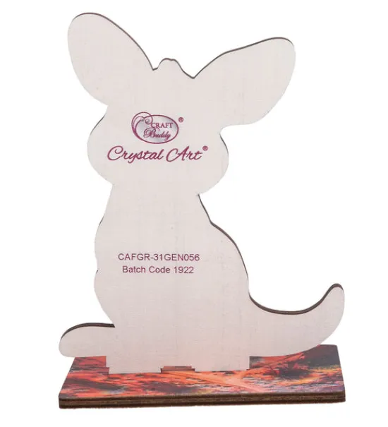 Craft Buddy Kangaroo Crystal Art Wildlife Buddies Fashion