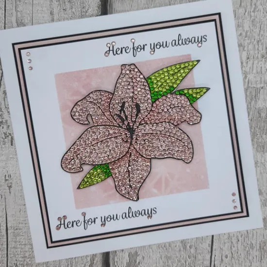 Craft Buddy Luminous Lily Crystal Art A6 Stamp Set Online