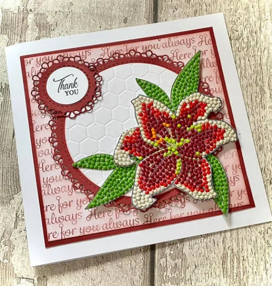 Craft Buddy Luminous Lily Crystal Art A6 Stamp Set Online
