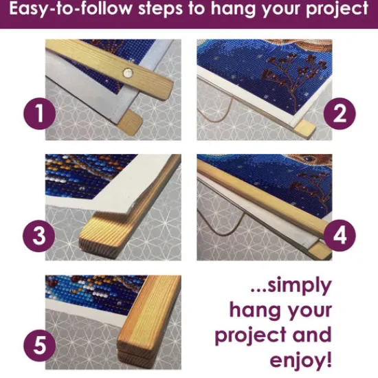 Craft Buddy Magnetic Display Hangers for Diamond Painting Clearance