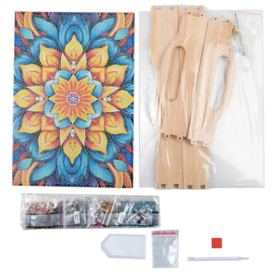 Craft Buddy "Mandala" Crystal Art MDF Tray - 35cm x 25cm Discount