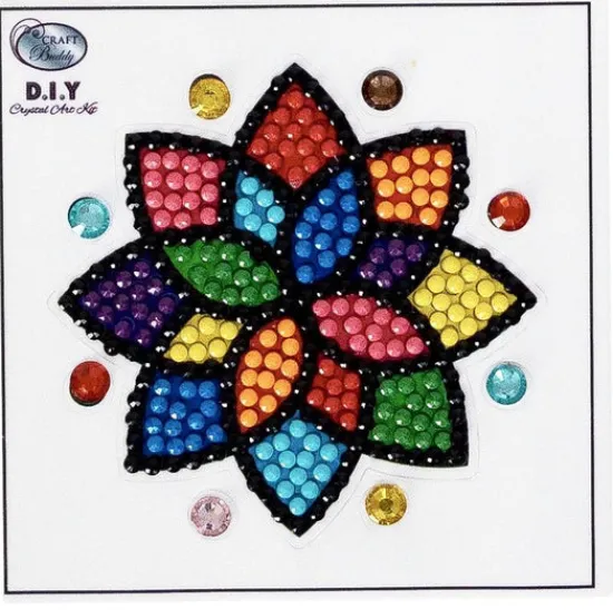 Craft Buddy Mandala Crystal Art Motifs (With Tools) Outlet