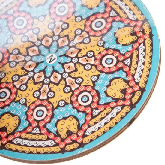 Craft Buddy Mandala Crystal Art Wooden Coasters Set of 8 Best
