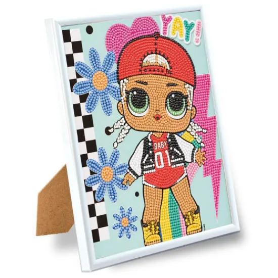 Craft Buddy "MC Swag" LOL Crystal Art Framed Kit 21x25cm Hot