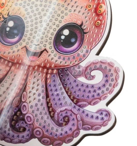 Craft Buddy Octopus Crystal Art Wildlife Buddies Outlet
