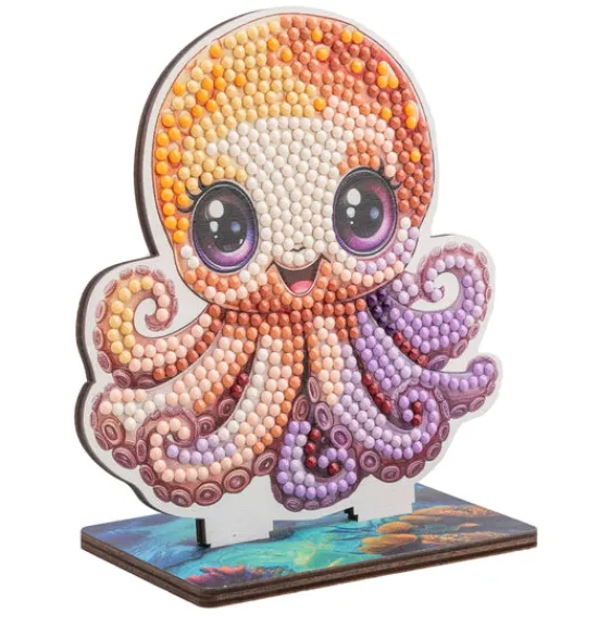 Craft Buddy Octopus Crystal Art Wildlife Buddies Outlet