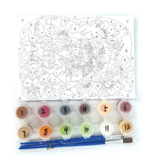 Craft Buddy Paint By Numb3rs Greeting Card Set (6 Cards) Outlet
