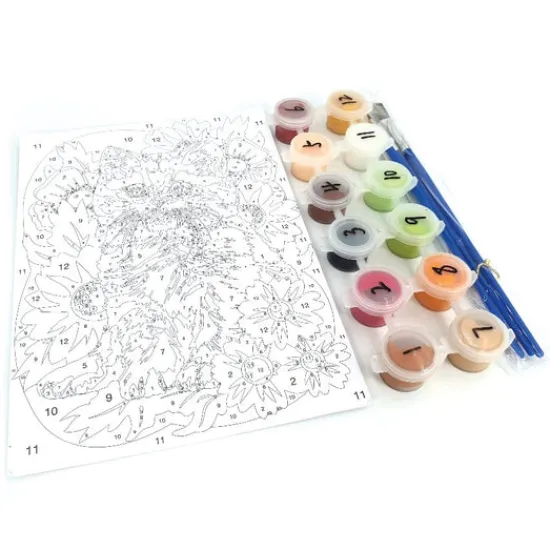 Craft Buddy Paint By Numb3rs Greeting Card Set (6 Cards) Outlet