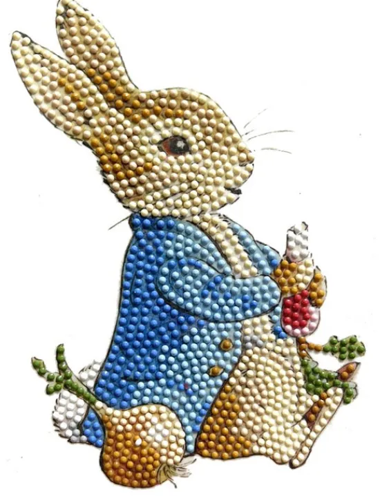 Craft Buddy "Peter Rabbit" Crystal Art Sticker, A5 size Sale